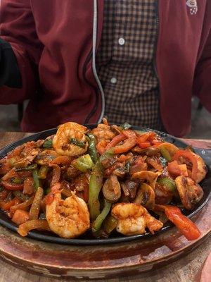 Shrimp Fajitas