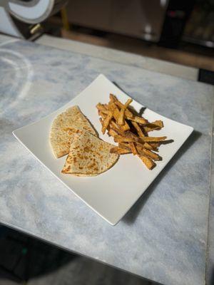 Quesadilla Con papas