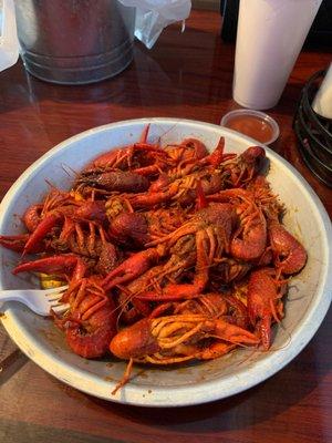 Pound of crawfish