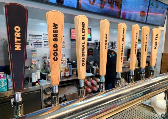 Cold brews are on tap!