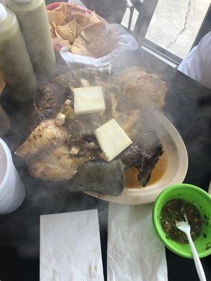 Molcajete Plate!! Sooo yummy!!