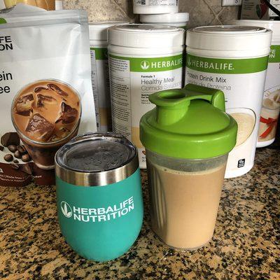 Healthy Shake & energizing tea