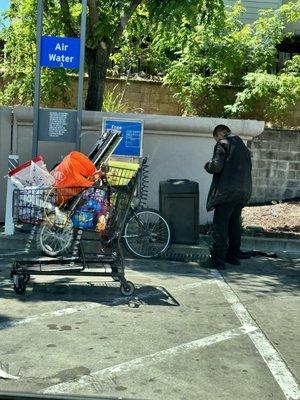 Good place to not get air in your tires.