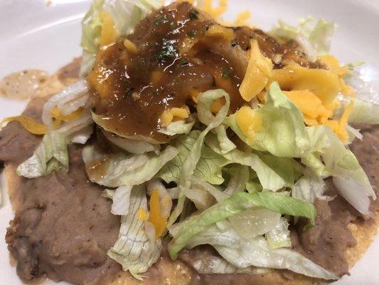 Bean tostada