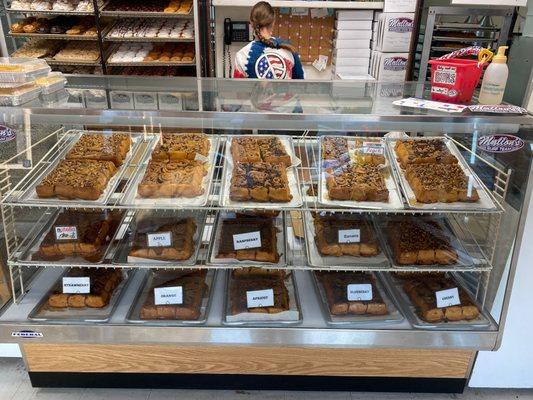 All the flavors of sticky buns!