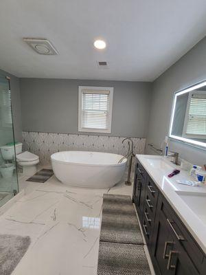 Bathroom remodeling