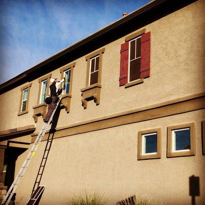 Getting to those high windows safely and securely