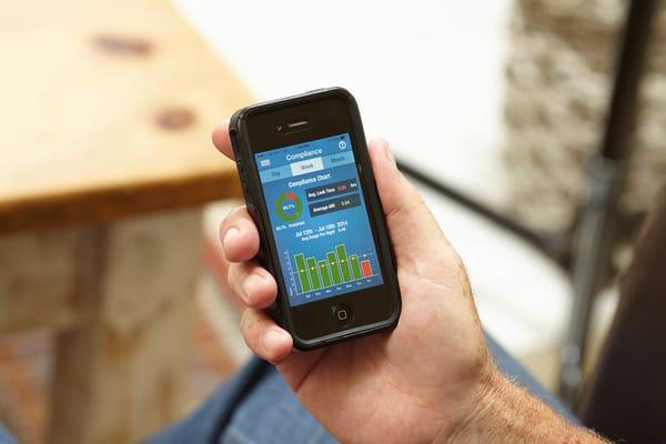 Our proprietary Download on Demand app for iOS and Android allows you to set goals and track compliance data nightly.