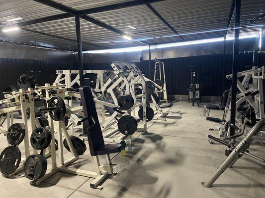 Free Weight Plate Loaded Room