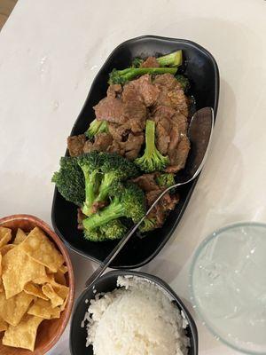 Sliced Beef With Broccoli