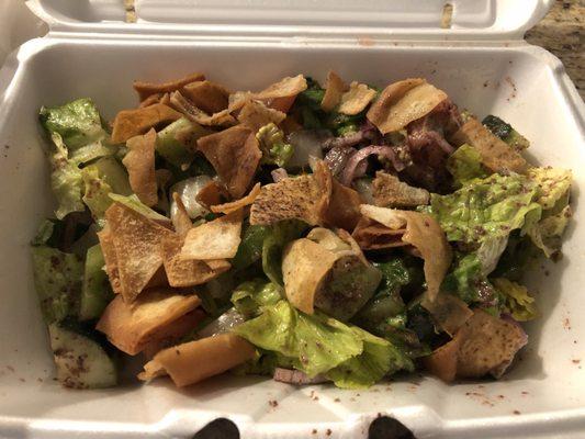 Fattoush salad