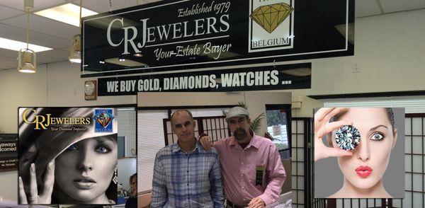 Proud owners of CR Jewelers.