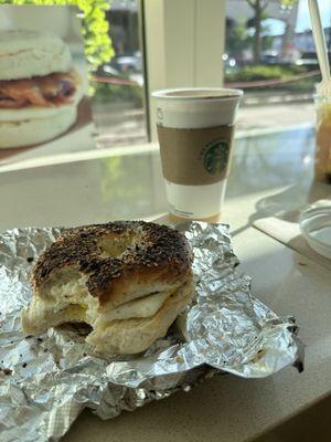 Breakfast bagel