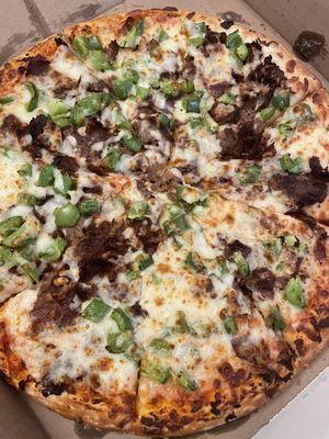 Steak & Cheese Pizza