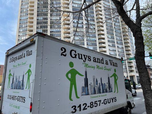 #Chicago Moving #2GuysandaVan