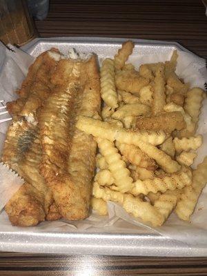 Whiting and fries