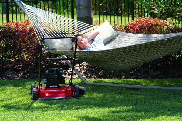 Are you working your lawn or is you lawn working you? Let us help!