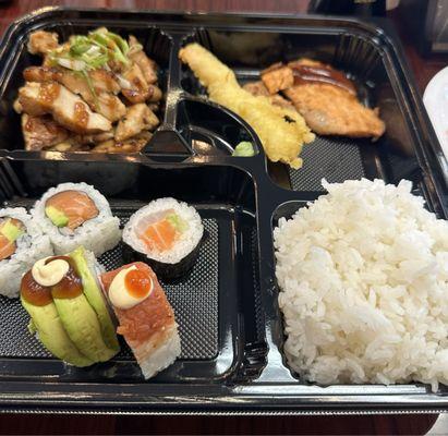 Daily Bento Special - Salmon - $11.95