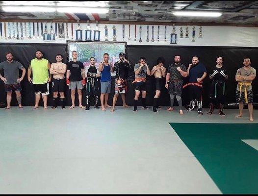 A class photo, post belt promotion.