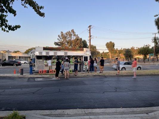 Taco Tuesday crowd. 8/16/22