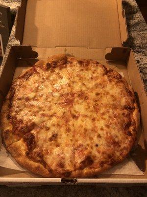 Small Extra Cheese Pizza