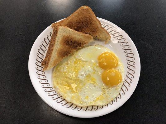 Eggs Sunny-Up and Toast!