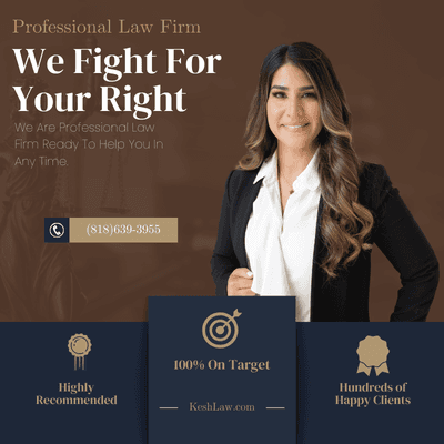 Kesh Law will always fight for your rights!