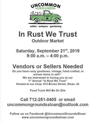 In Rust We Trust Sept 21