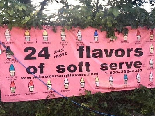 Flavors available