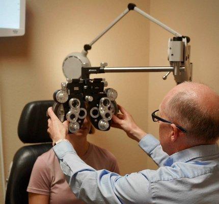 Dr Gowen Eye Exam