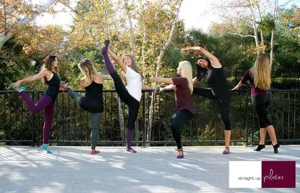 Barre Classes outside too!