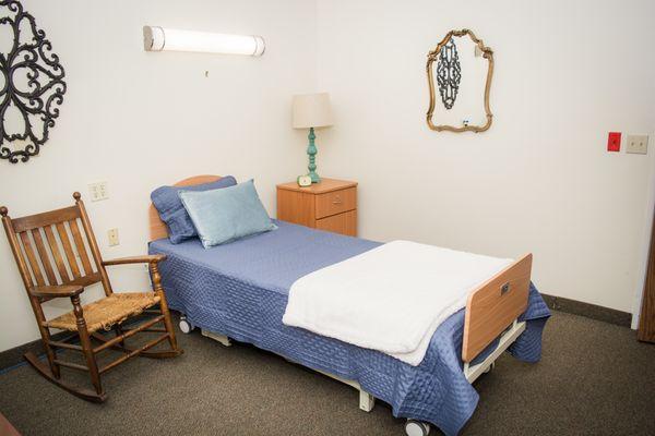 Gracy Woods offers a home-like environment for patient comfort.