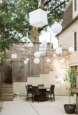 Outdoor patio