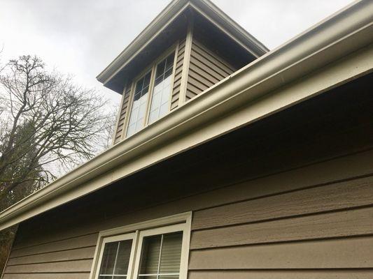 I can get your gutters clean and shining again! Boost your home's curb appeal.