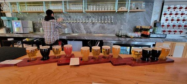 Beer flights