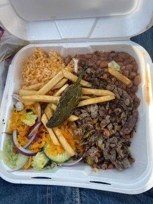 Asada plate looks decent