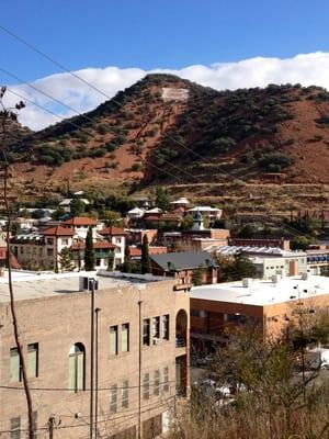 Another scenic view of Old Bisbee.