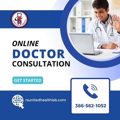 Online Doctors Consultation. Contact R&S United Health Services. Your health is our priority