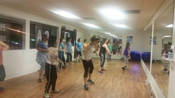 Fun fun fun!!Zumba class!