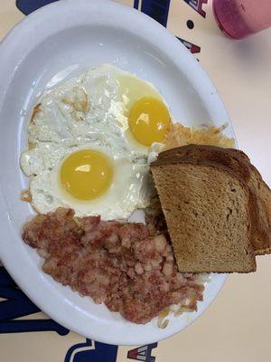 Hash brown breakfast