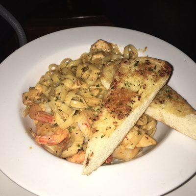 Chicken and Shrimp Cajun  Pasta