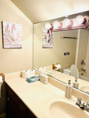 You will private bath rooms that are attached to majority of 11 bed rooms