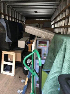 Unprofessional packing job that had to be redone by other moving company after Skinny Wimps movers ABANDONED the move during the job!