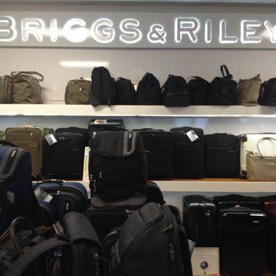 Briggs & Riley in store shop.