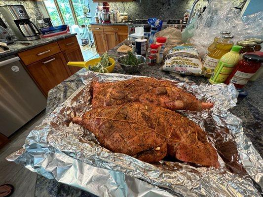 Legs of Lamb from Colorado