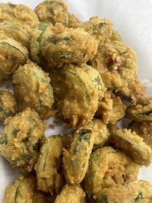 Beer battered fresh jalapeños