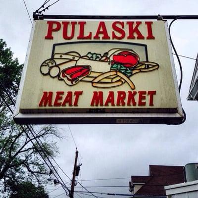 Outside Pulaski's