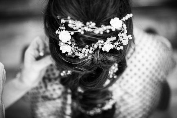 Bridal hair