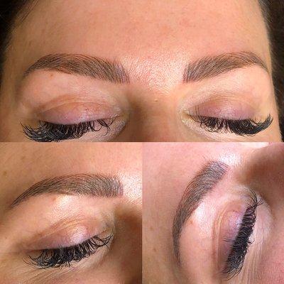 Microblading withs shading