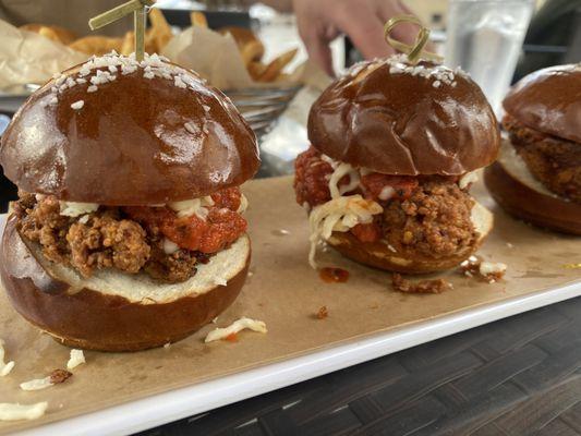 Chicken Parmesan Sliders